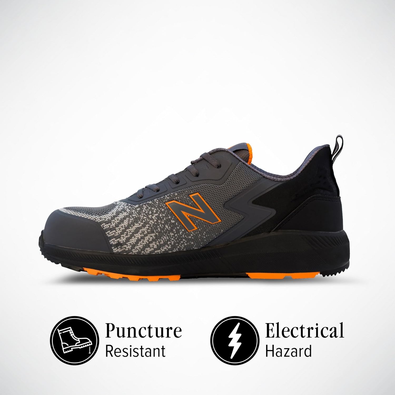 New Balance Composite Toe Safety Shoe for Men Speedware – Slip Resistant, Puncture Resistant, Electrical Hazard