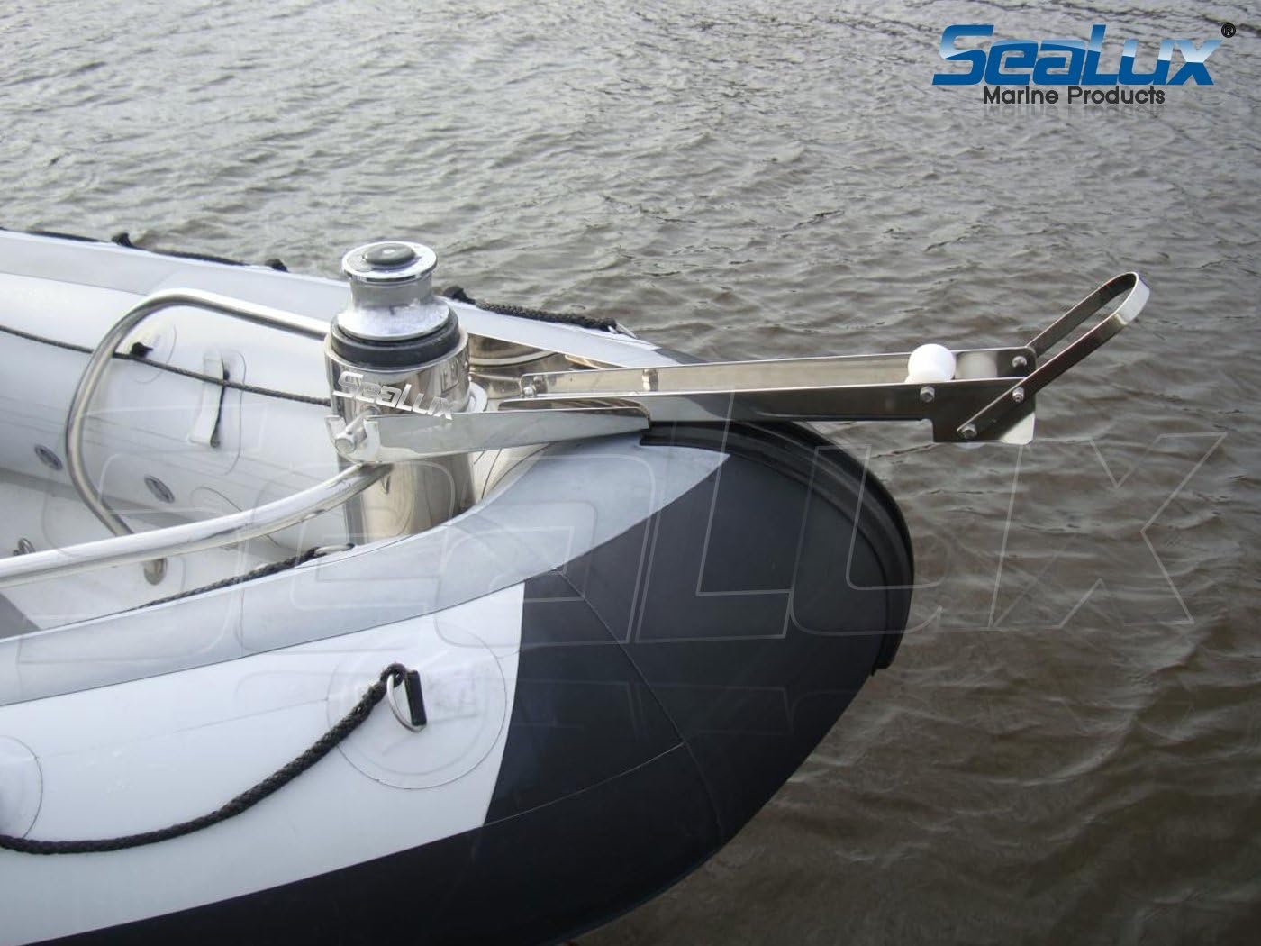 SeaLux Marine Stainless Steel 28' Delta Type Long Anchor Bow Roller
