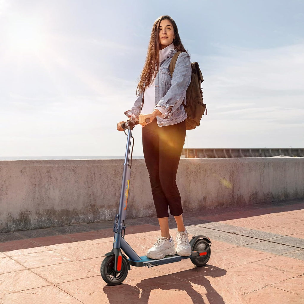 Caroma Electric Scooter Adults, 350W/500W Motor, Top Speed 20/25 Mph & 30 Miles Range, 8.5' Solid Tires, Cruise Control E Scooter for Adults
