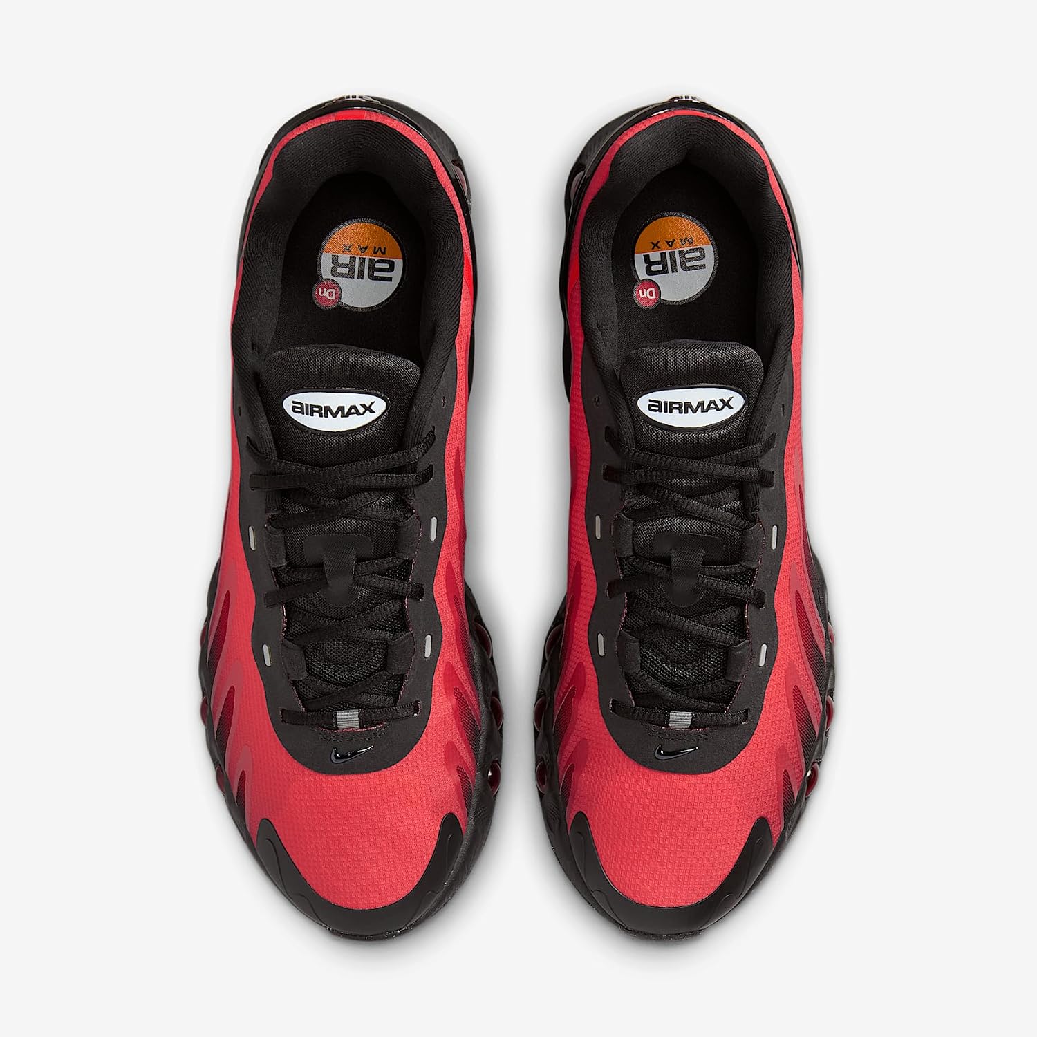 Nike Air Max Dn8 Men's Shoes (FQ7860-008, Black/Gym Red/Bright Crimson/Black) Size 10.5