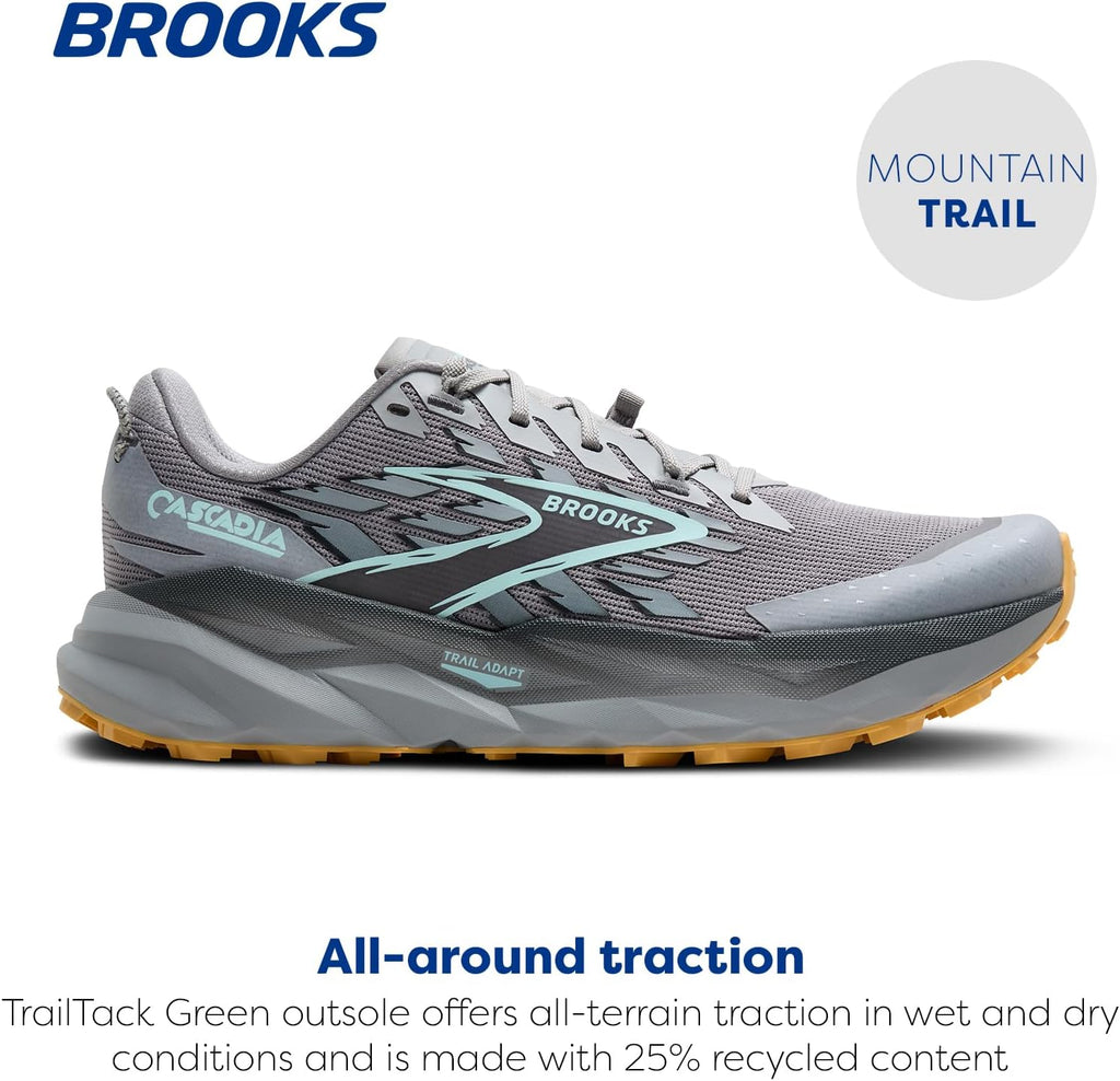 Brooks Men's Cascadia 19 Mountain Trail Running Shoe
