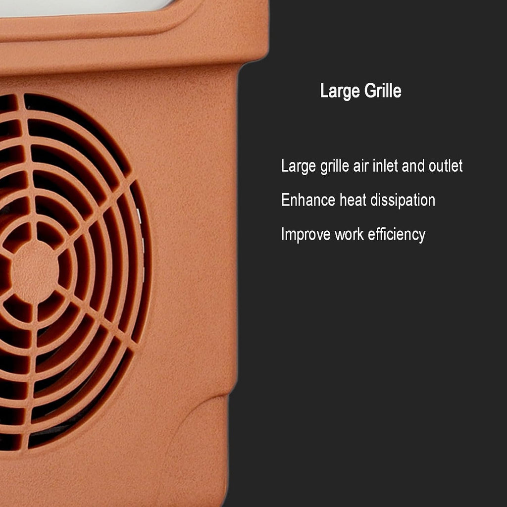 Car Refrigerator, 8 Liter Capacity Portable Refrigerator Electric Cooler Personal Thermoelectric Cooler/Warmer with 12V DC & 220V AC for Travel, Camping, Car, Home,B