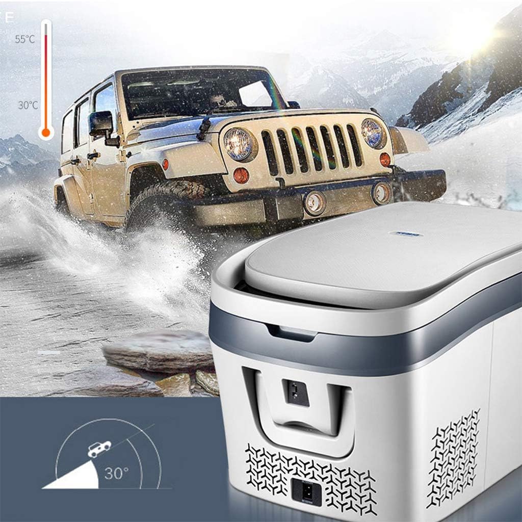 32L Mini Fridge Portable Compressor Refrigerator Freezer Cooler Mini Fridges Small Electric Cool Box for Outdoor Travel