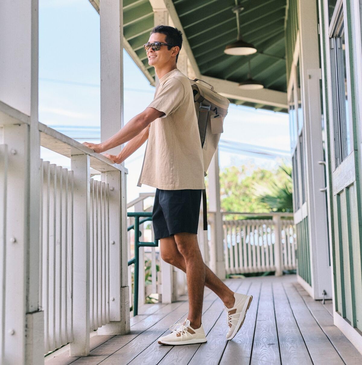 OLUKAI Mio Li Men's Everyday Athletic Shoes, Versatile & Casual Sneaker, Breathable & Comfortable Mesh, Cushioned Arch Support & Secure Fit