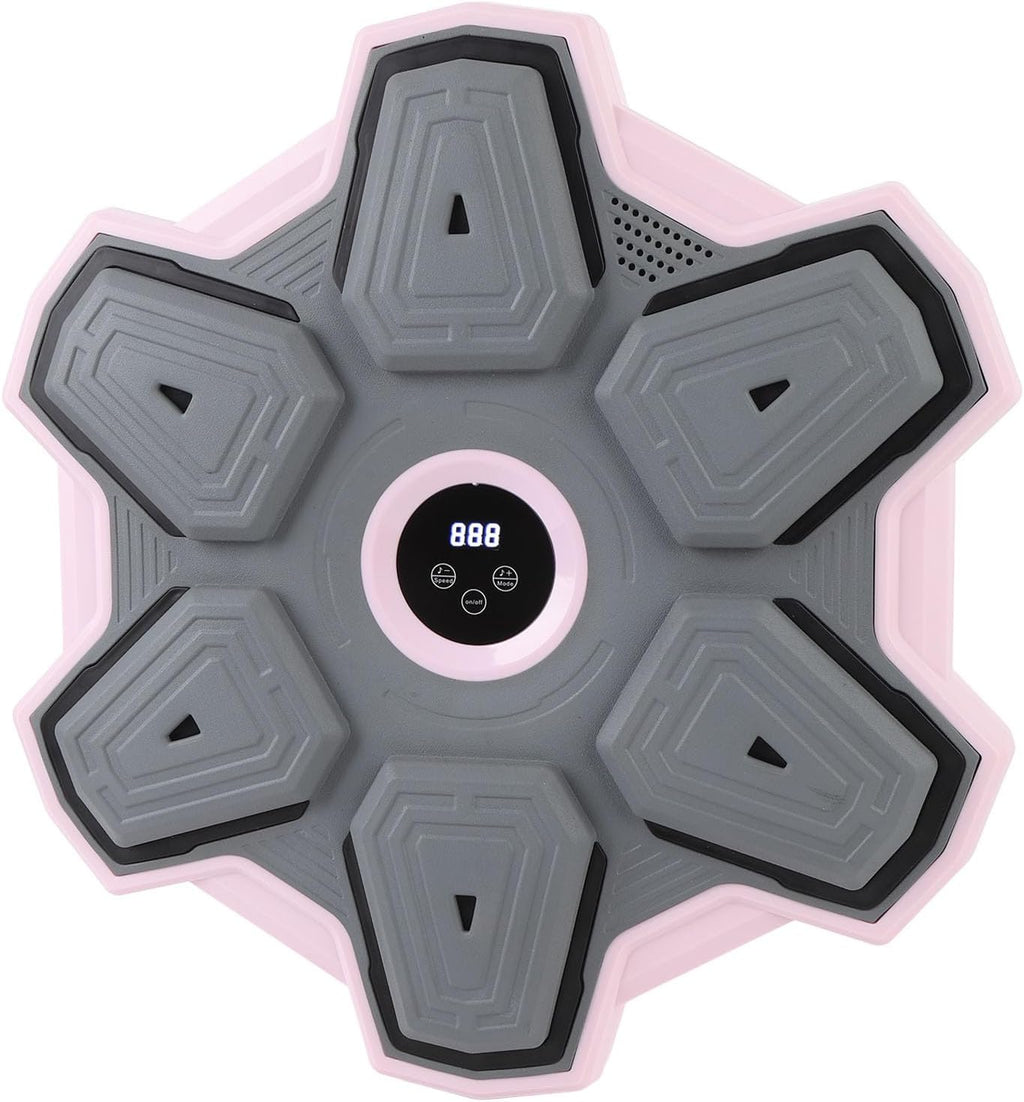 Smart Music Punching Target with Adaptive Difficulty for Home Gym Quiet Boxing Wall Target for Beginners and Enthusiasts, PU Foam Polyurethane, PP, ABS