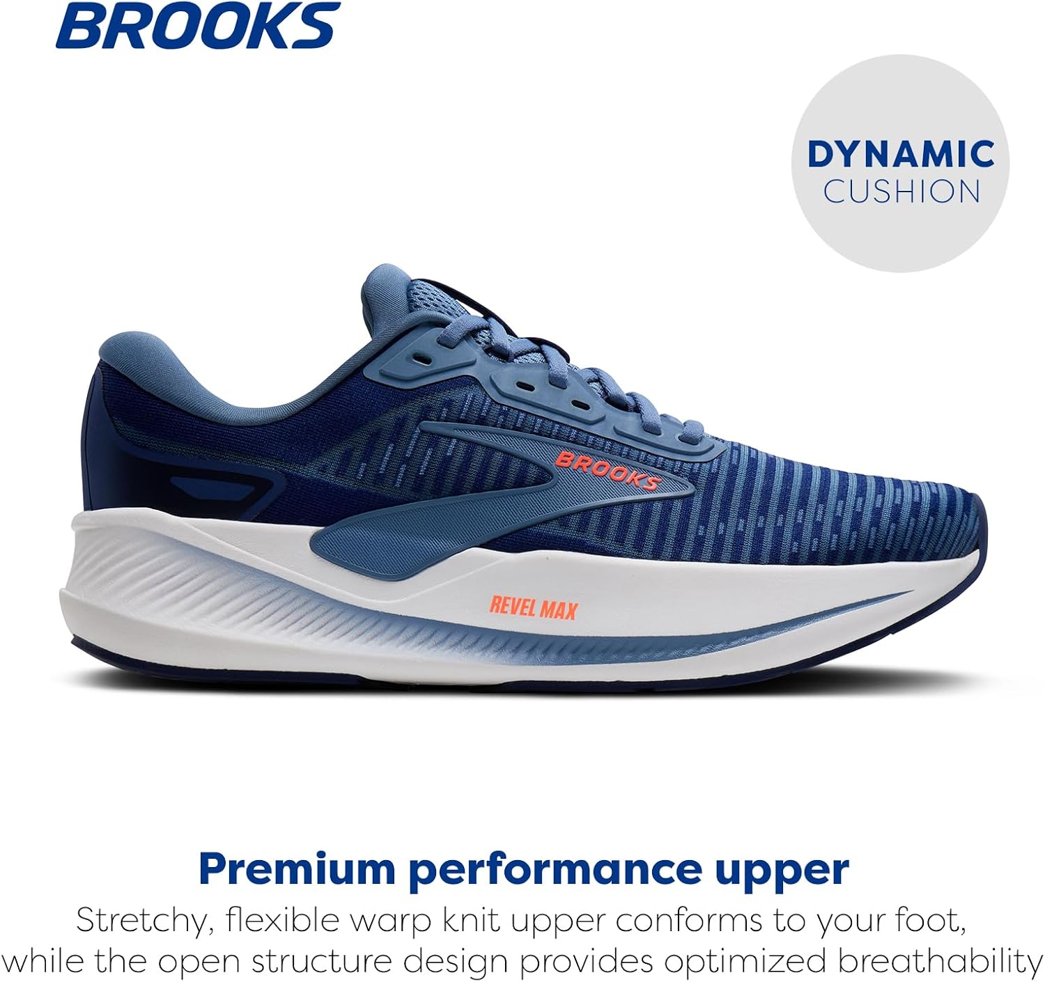 Brooks Men's Revel Max Neutral Running & Walking Shoe
