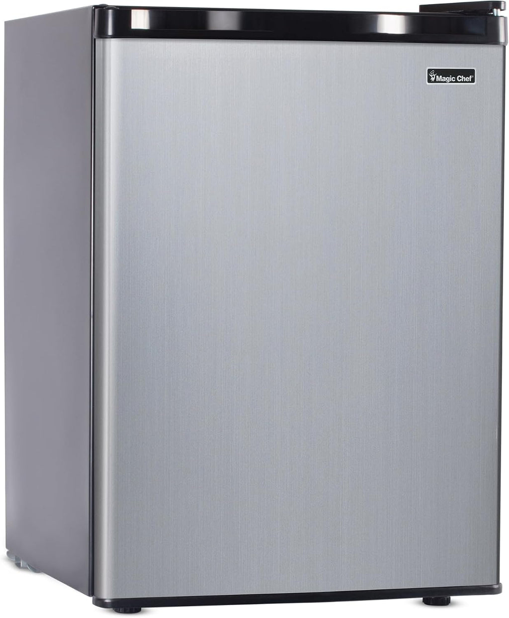 Magic Chef 2.6 cu. ft. Mini Fridge in Stainless Steel - 1-Door