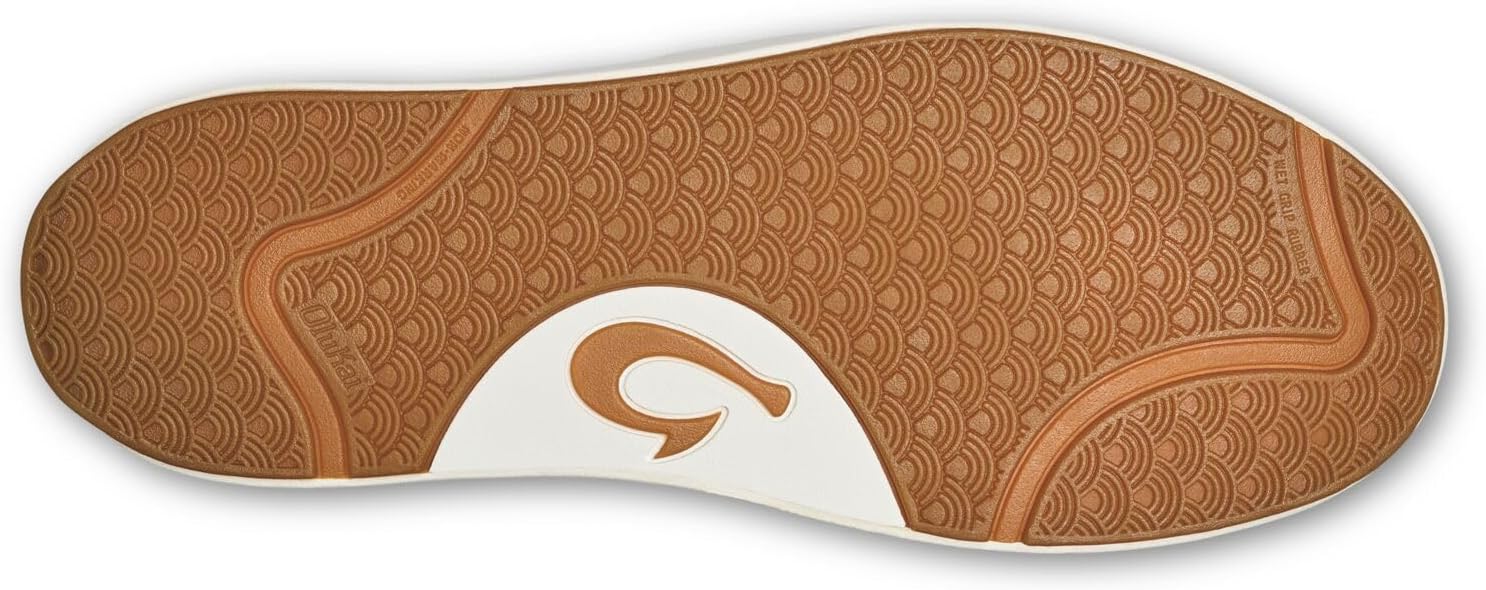 OluKai Lae'ahi Li 'Ili Men's Waterproof Leather Sneaker, Versatile & Casual Everyday Shoe, All-Day Comfort & Support, Enhanced Grip & Traction