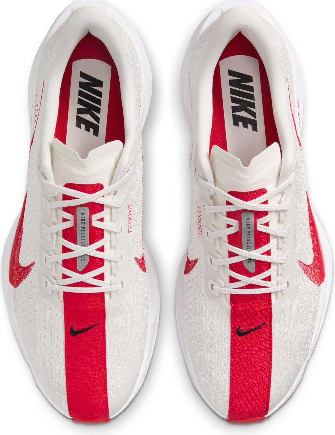 Nike Pegasus Plus Men's Road Running Shoes (FQ7262-003, Platinum Tint/Phantom/Black/University Red) Size 13