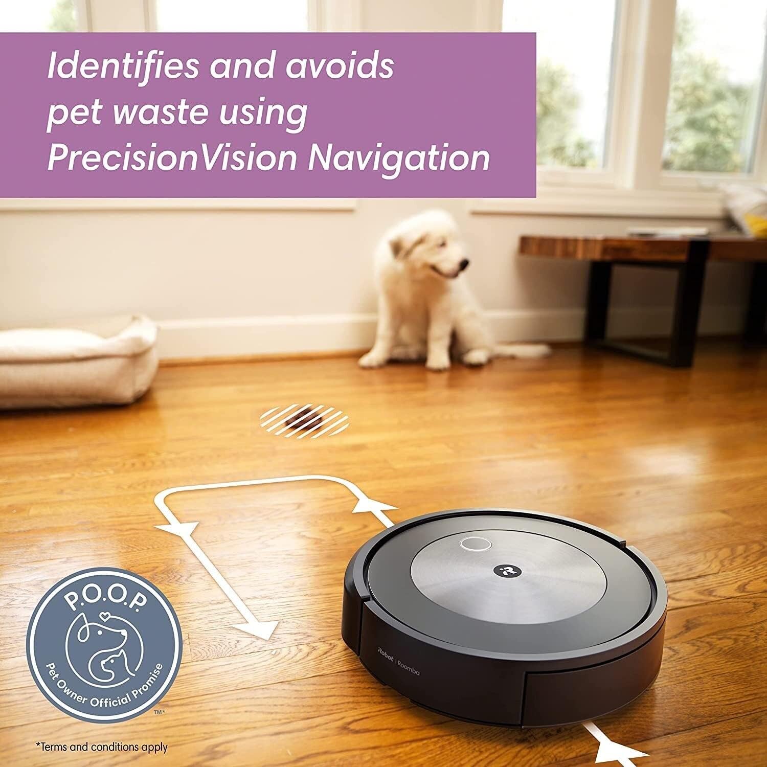 iRobot Roomba j7 Wi-Fi Connected Robot Vacuum (Renewed)