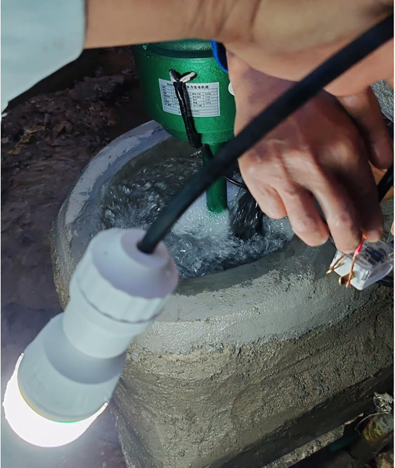 500W-5000W Hydroelectric Generator 220V Axial Flow Hydroelectric Generators 1500RPM Water Turbine High Power Hydroelectric Generator, Hydroelectric Power Generator for Domestic Use,1000w,220V