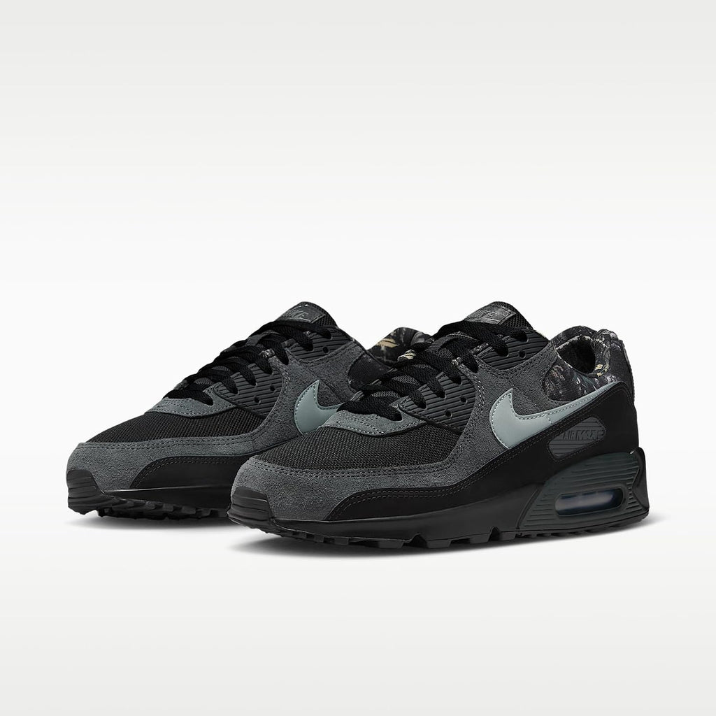 Nike Air Max 90 Men's Shoes (Black/Dark Smoke Grey/Metallic Cool Grey)