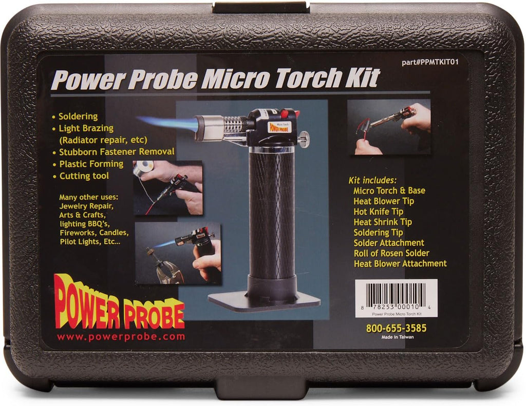 Power Probe PPMTKIT01 Micro Torch Kit , Black