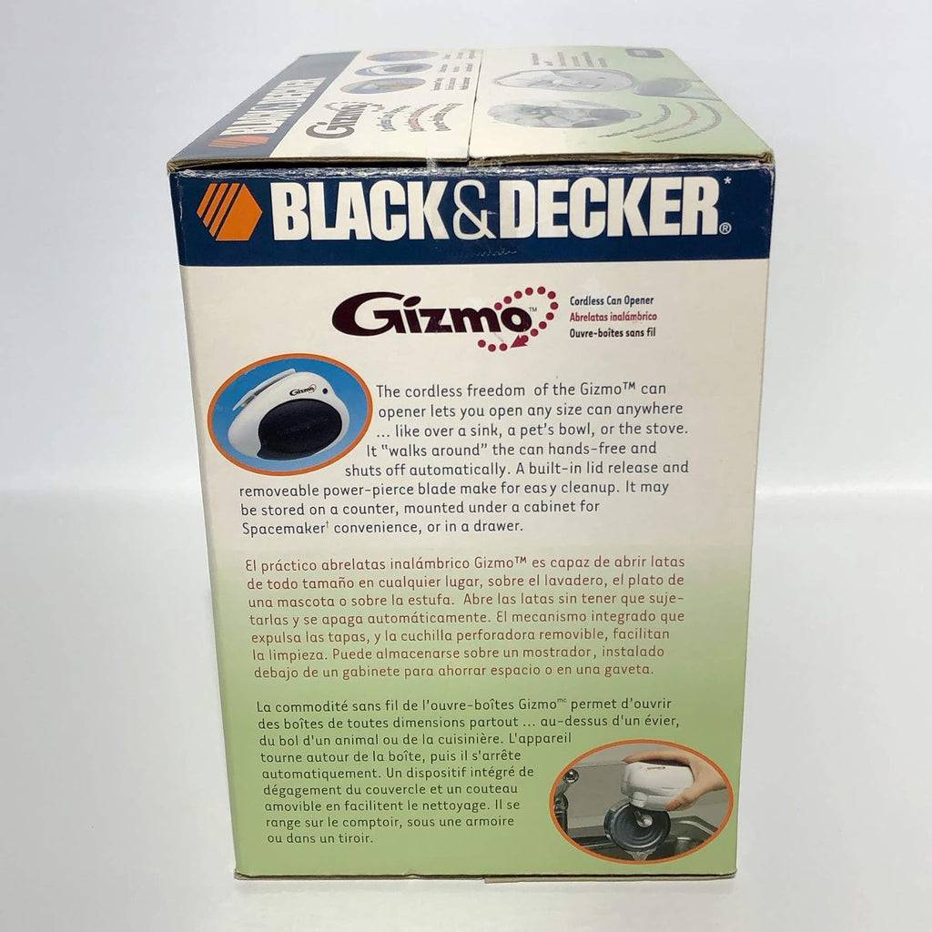 Black and Decker EM200 Gizmo Cordless Can Opener