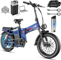 Wallke H9 Ultra 5000W Electric Bike with 2640Wh Power Hub, 48V 55Ah Removable Battery, 105NM Torque & 40MPH Fast Ebike for Adults, ARISUN All Terrain Fat Tire for Camping Commute, UL2849 Certified