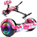 FLYING-ANT Self Balance Scooter Seat Attachment 6.5' Two-Wheel Self Balancing Electric Scooter with LED Light Flash Lights Wheels