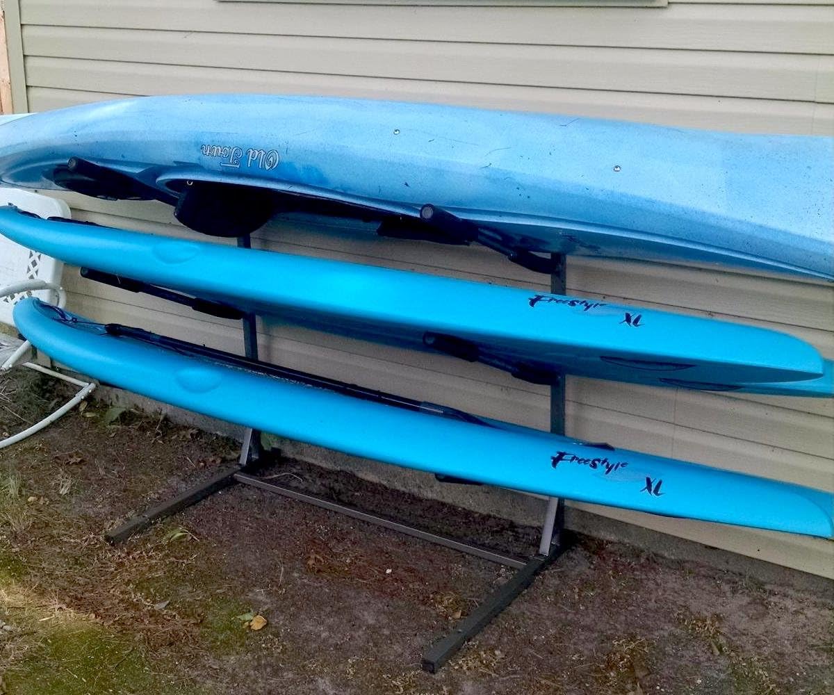 Stoneman Sports Freestanding Floor Stand Storage Rack Paddleboards and SUP