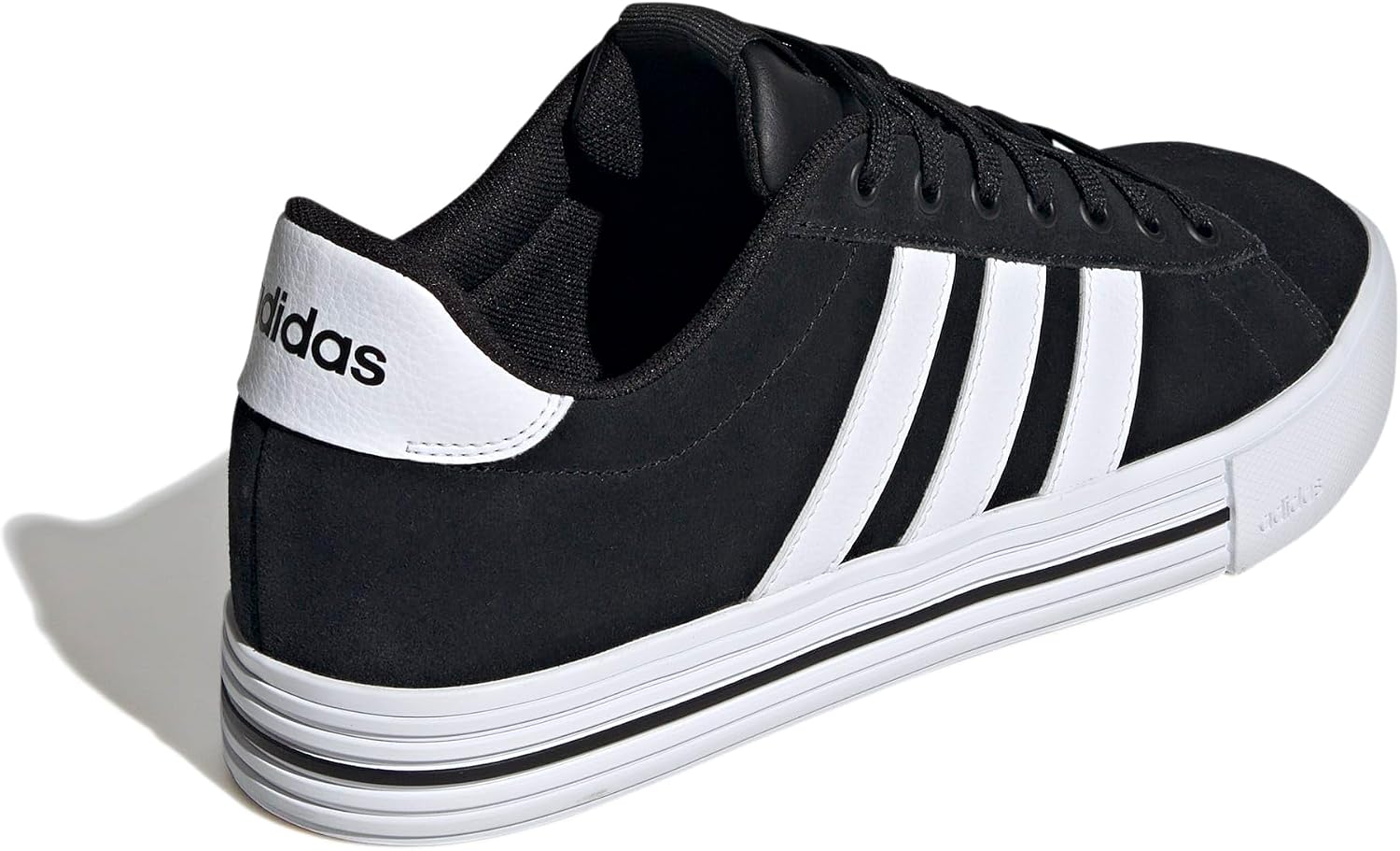 adidas Unisex Daily 4.0 Shoes Non Football Low Shoes, Core Black Cloud White Cloud White, 10
