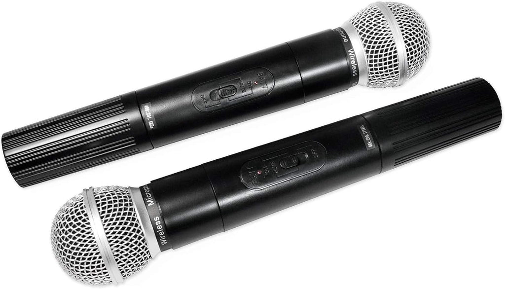 Rockville RAM15BT 15' Rechargable Powered 800W PA Speaker, 2 Mics, Bluetooth