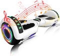 SIMATE Hoverboard, Bluetooth All Terrain Hover Boards with LED Lights and APP Control, Gifts for Kids Adults Girls Boys, for All Ages