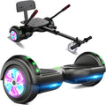 FLYING-ANT Self Balance Scooter Seat Attachment 6.5' Two-Wheel Self Balancing Electric Scooter with LED Light Flash Lights Wheels