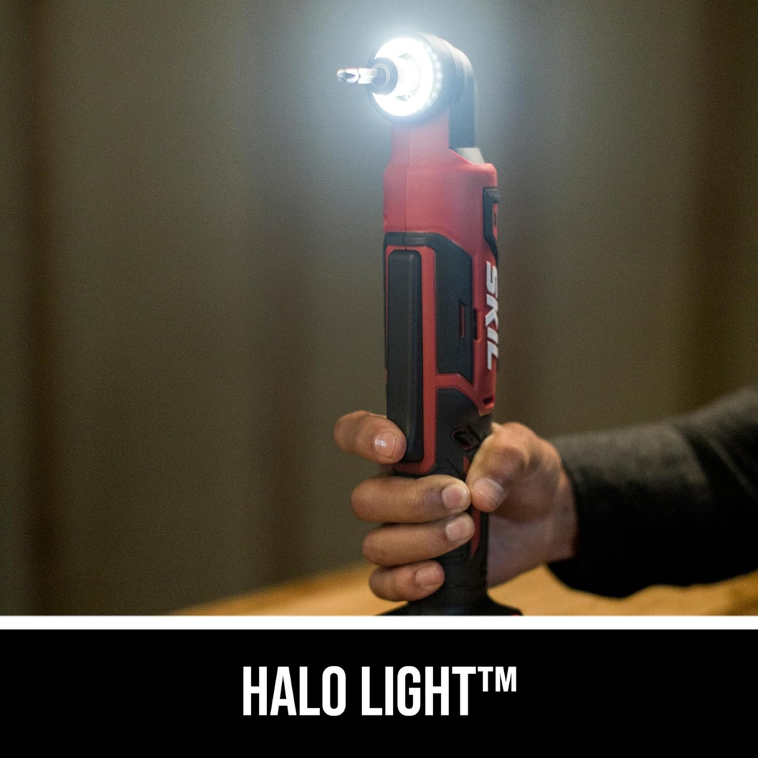 SKIL PWR CORE 12 Brushless 12V 1/4-Inch Hex Right Angle Impact Driver Kit, Includes 2.0Ah USB-C Battery and 20W Charger - RI5745A-11