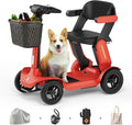 Paiseec Mobility Scooter for Adult, 25 Miles Endurance Lightweight Mobility Scooter, Folding Mobility Scooter for Adult, Powered Mobility Scooter All Terrain Motorized Scooter Collapsible