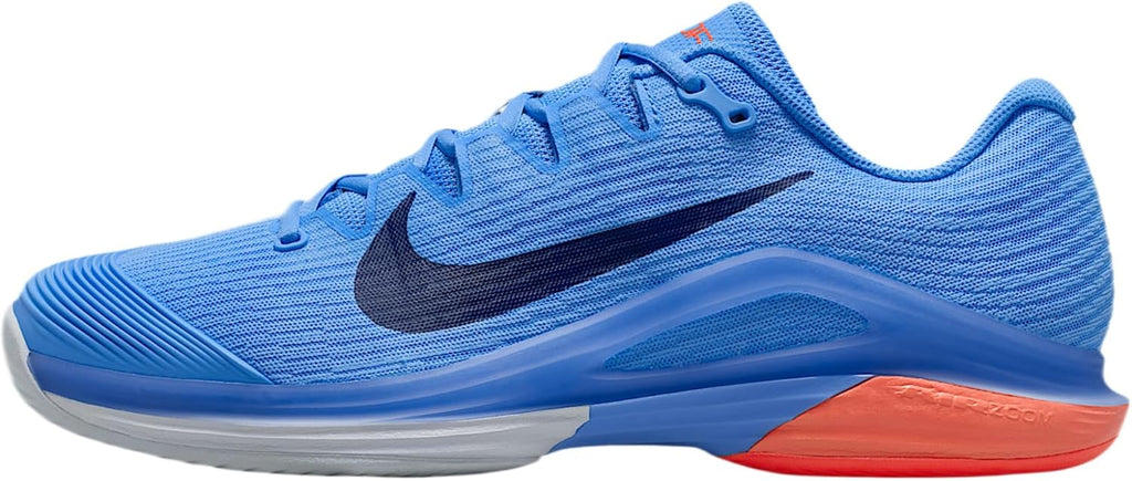 Nike Vapor 12 Men's Hard Court Tennis Shoes (University Blue/Hydrogen Blue/Hot Lava/Midnight Navy)