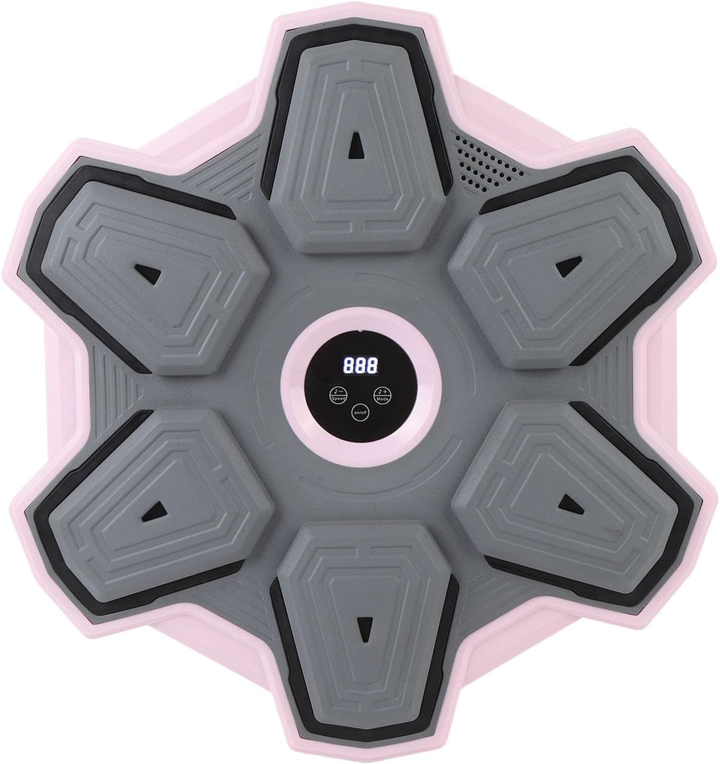Smart Music Punching Target with Adaptive Difficulty for Home Gym Quiet Boxing Wall Target for Beginners and Enthusiasts, PU Foam Polyurethane, PP, ABS