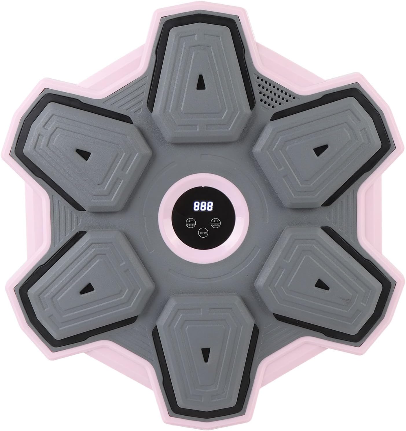 Smart Music Punching Target with Adaptive Difficulty for Home Gym Quiet Boxing Wall Target for Beginners and Enthusiasts, PU Foam Polyurethane, PP, ABS