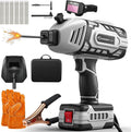 Sakerplus Portable Welding Machine, Handheld Welder Machine 110V, ARC Portable Welder with IGBT Inverter 5 Variable Current Adjustment, 30pcs 3/32' Wire Rods, Welding Helmet, Carring Case Included