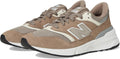 New Balance Unisex 997R Mushroom/Linen (Men 10 Medium Women 11.5 Medium)