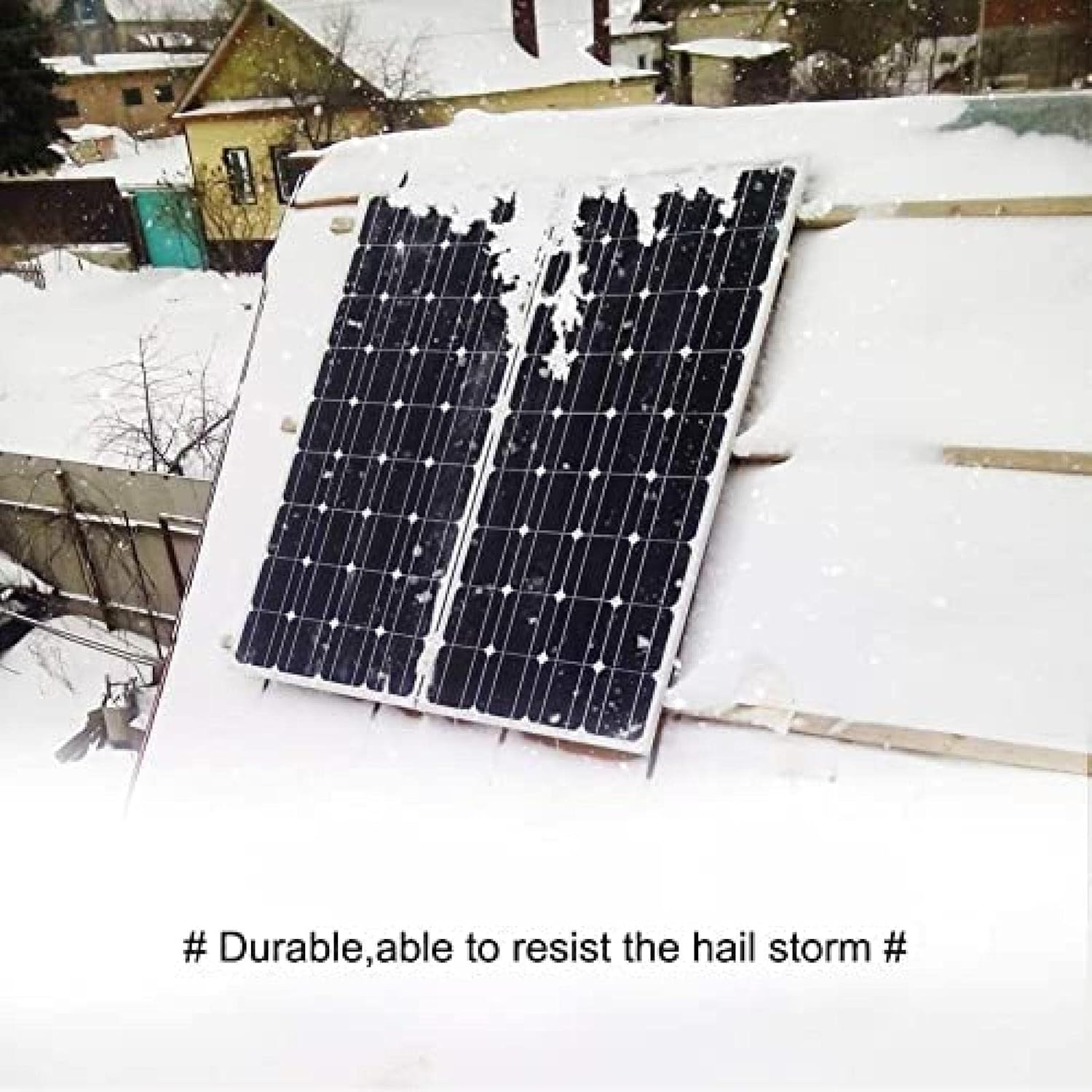 Solar Panel Portable Solar Panels Solar Panel 100 Watt Polycrystalline Solar Panel Module Pv Power Charger for Outdoor Camping Travel