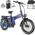 Wallke H9 Ultra 5000W Electric Bike with 2640Wh Power Hub, 48V 55Ah Removable Battery, 105NM Torque & 40MPH Fast Ebike for Adults, ARISUN All Terrain Fat Tire for Camping Commute, UL2849 Certified