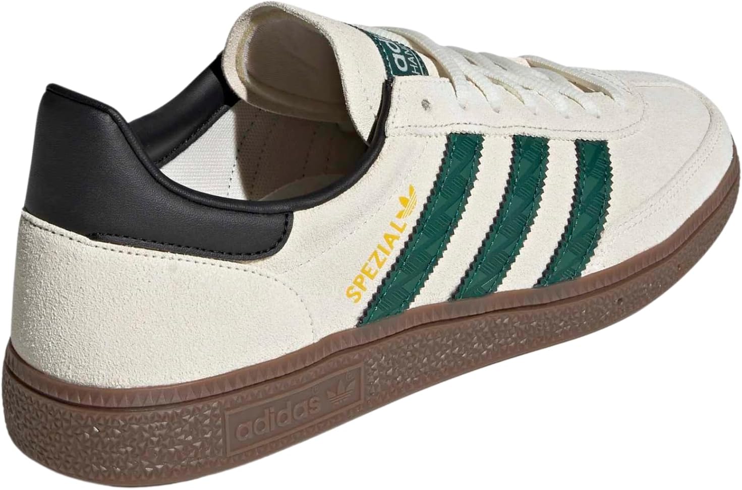 adidas Mens Handball Spezial Lace Up Sneakers Shoes Casual - Black