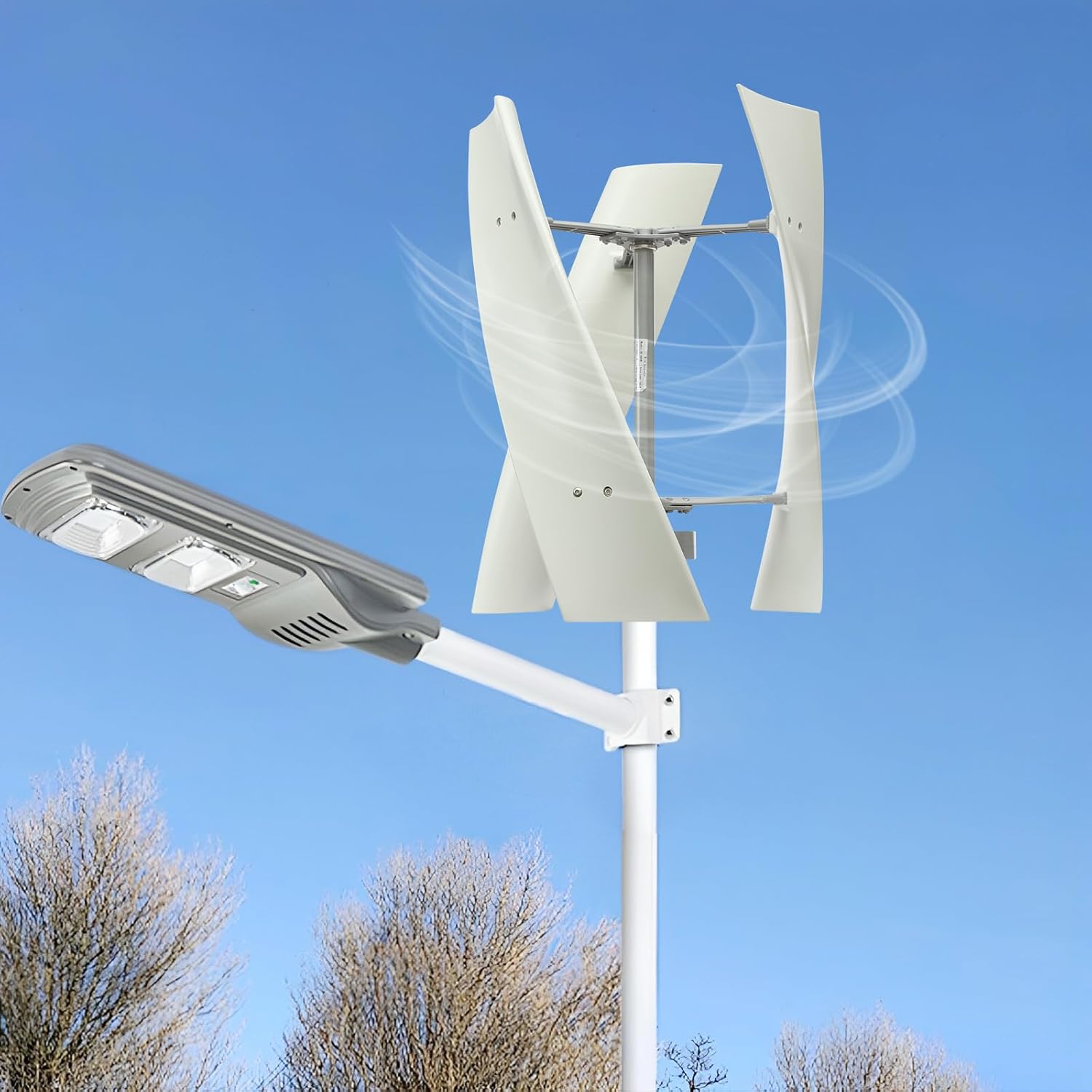 Wind Turbine Generator, 24V 100W Wind Turbine Kit, Automatic Braking Wind Power Generator with Controller & 3 Blades, Wind Power Generator Permanent Magnet Generator for Boats,Gazebos,Home,Streetlight