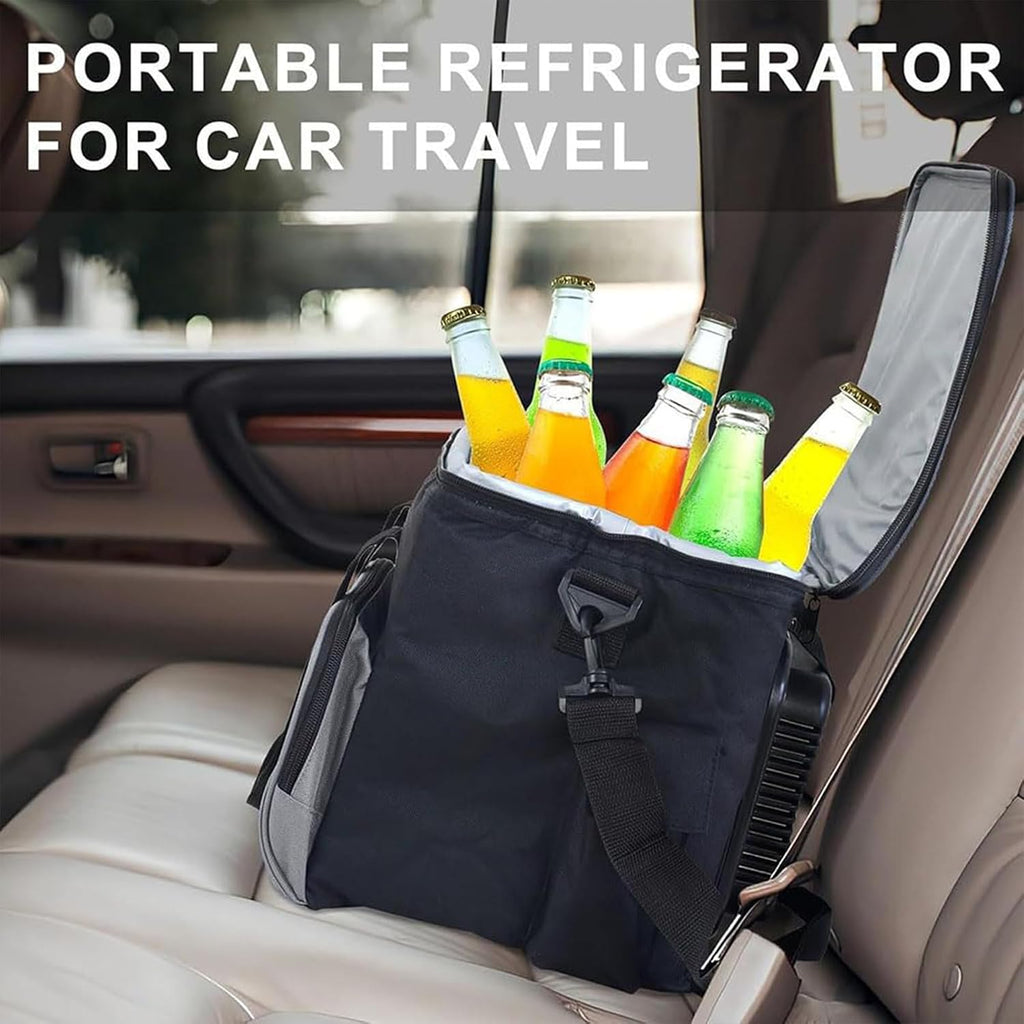 Universal Portable Electric Refrigeration Bag 15 Liters, 12V Dc Car Refrigerator, Good Freshness Preservation Effect, Suitable For Cars, Rv Camping.
