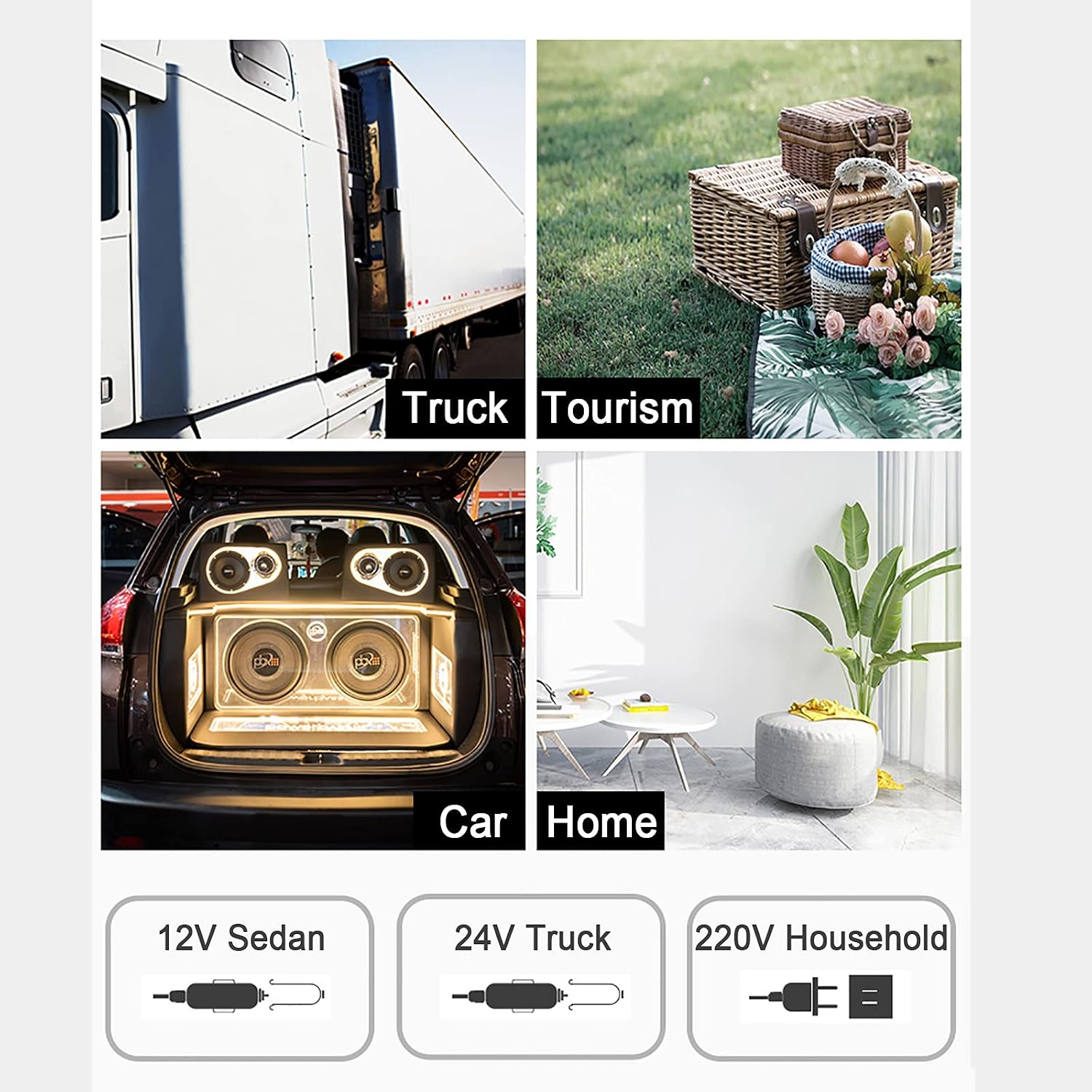 18L/25L Portable Refrigerator for Car Mini Fridge Freezer Car Refrigerator Electric Cool Box for Driving Travel Outdoor Picnic