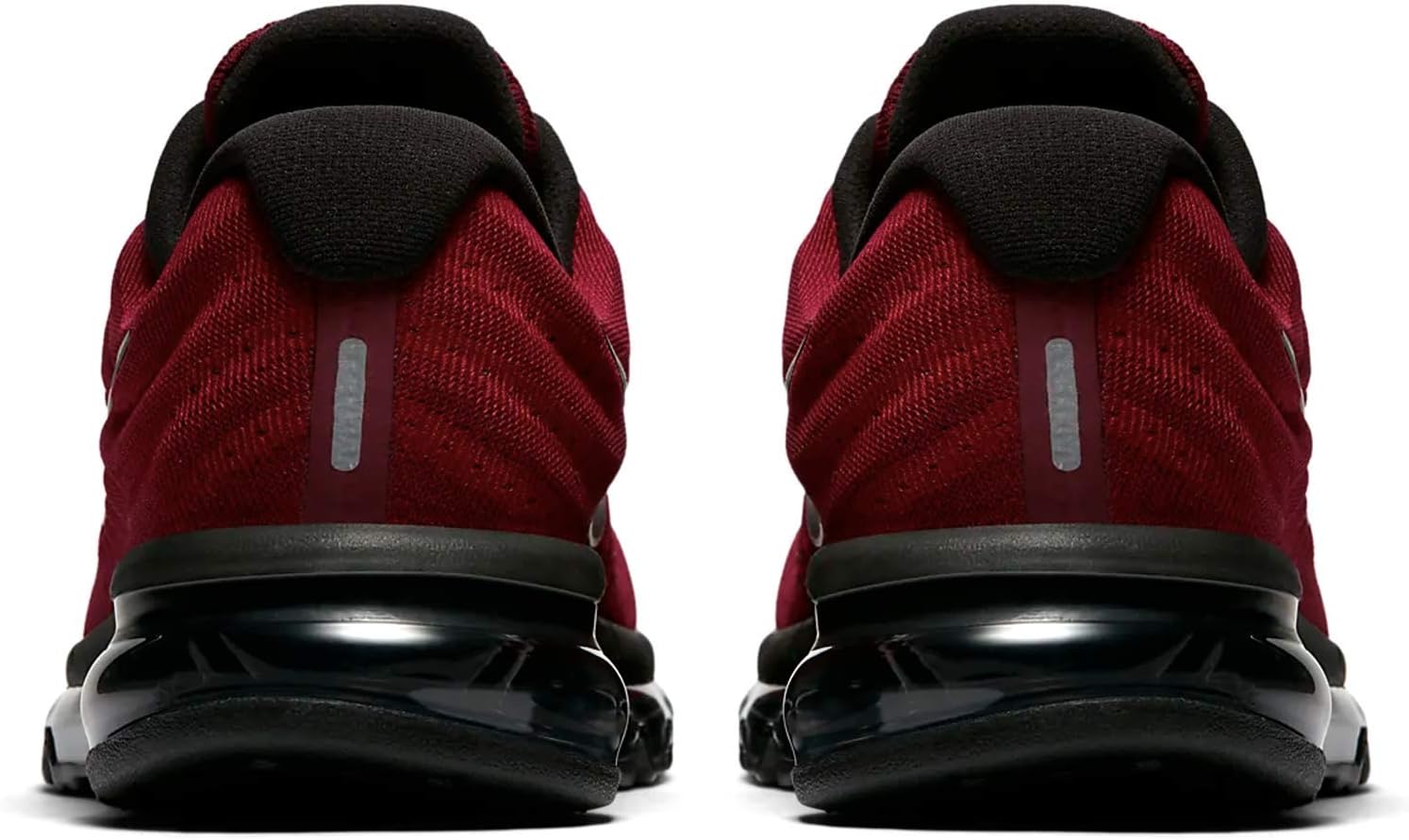 Nike Mens Air Max 2017 Low Top Lace Up Running Sneaker (10.5, Team Red/Black-Dark Grey)