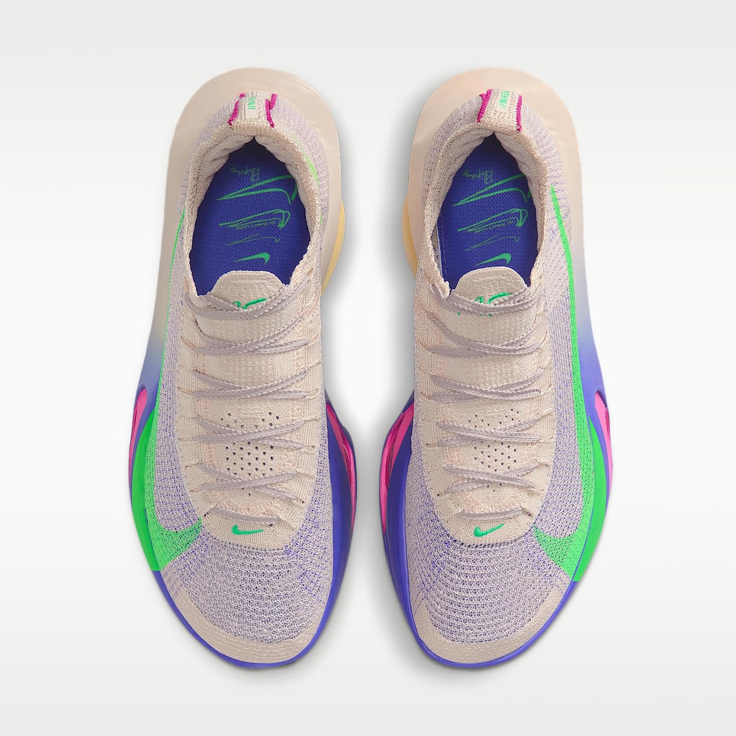 Nike Alphafly 3 'Eliud Kipchoge Men's Road Racing Shoes (Silt Red/Bright Ceramic/Fire Pink/Green Shock)