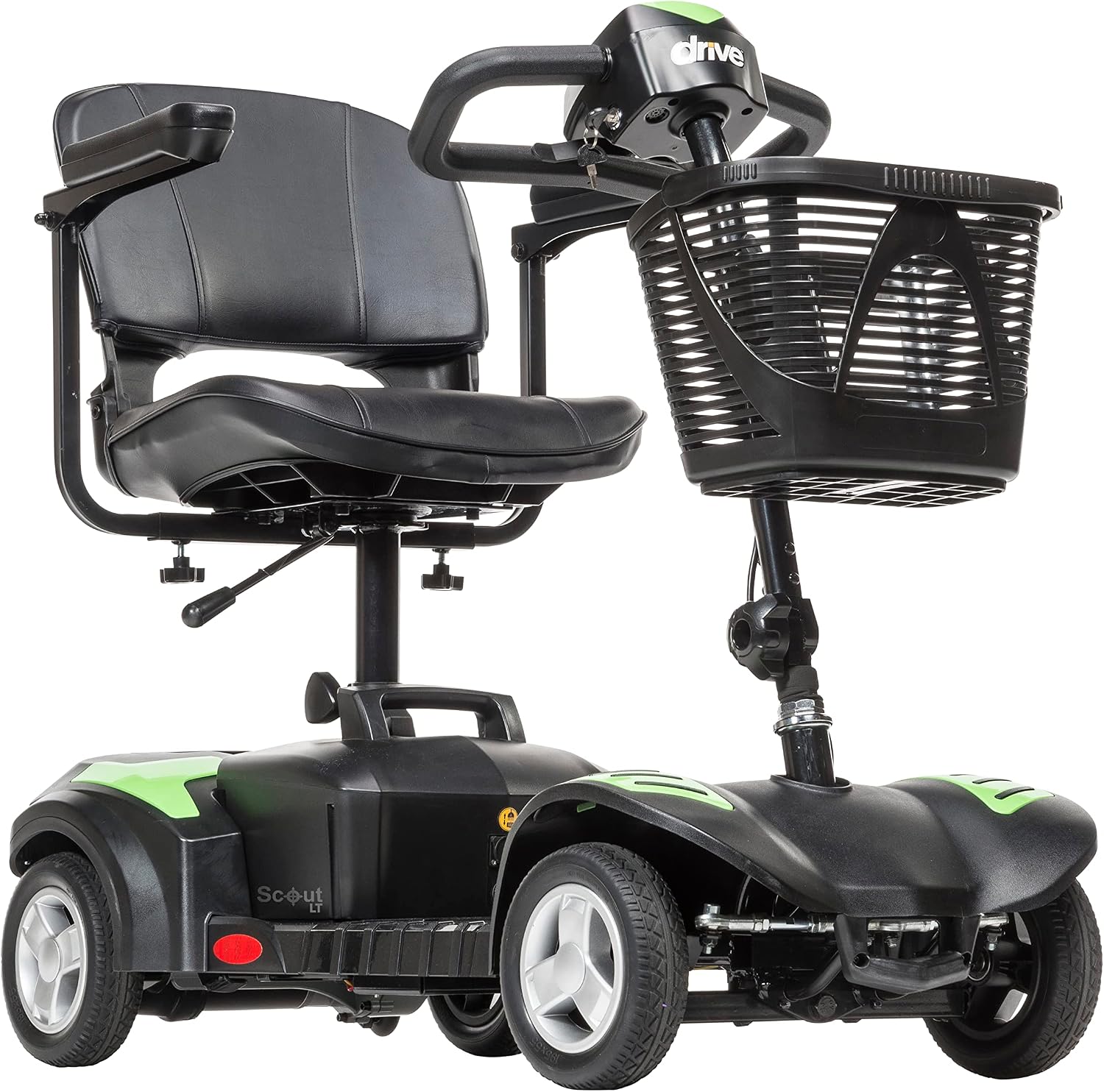 Drive Medical Drive Medical Scout Compact Travel Power Scooter, 4 Wheel