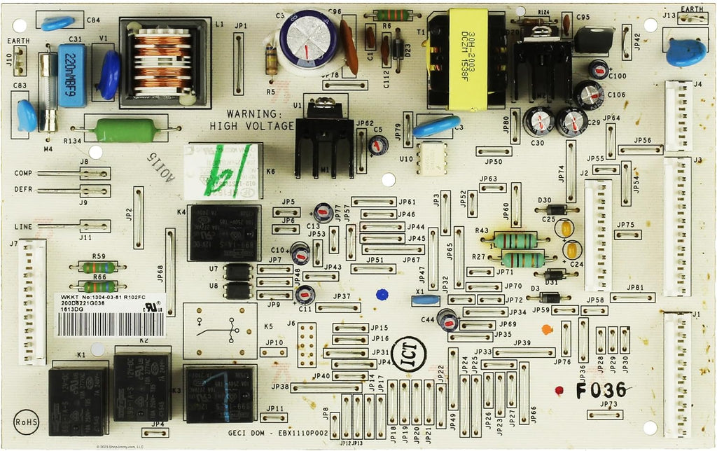 GE WR55X24347 Refrigerator Control Board