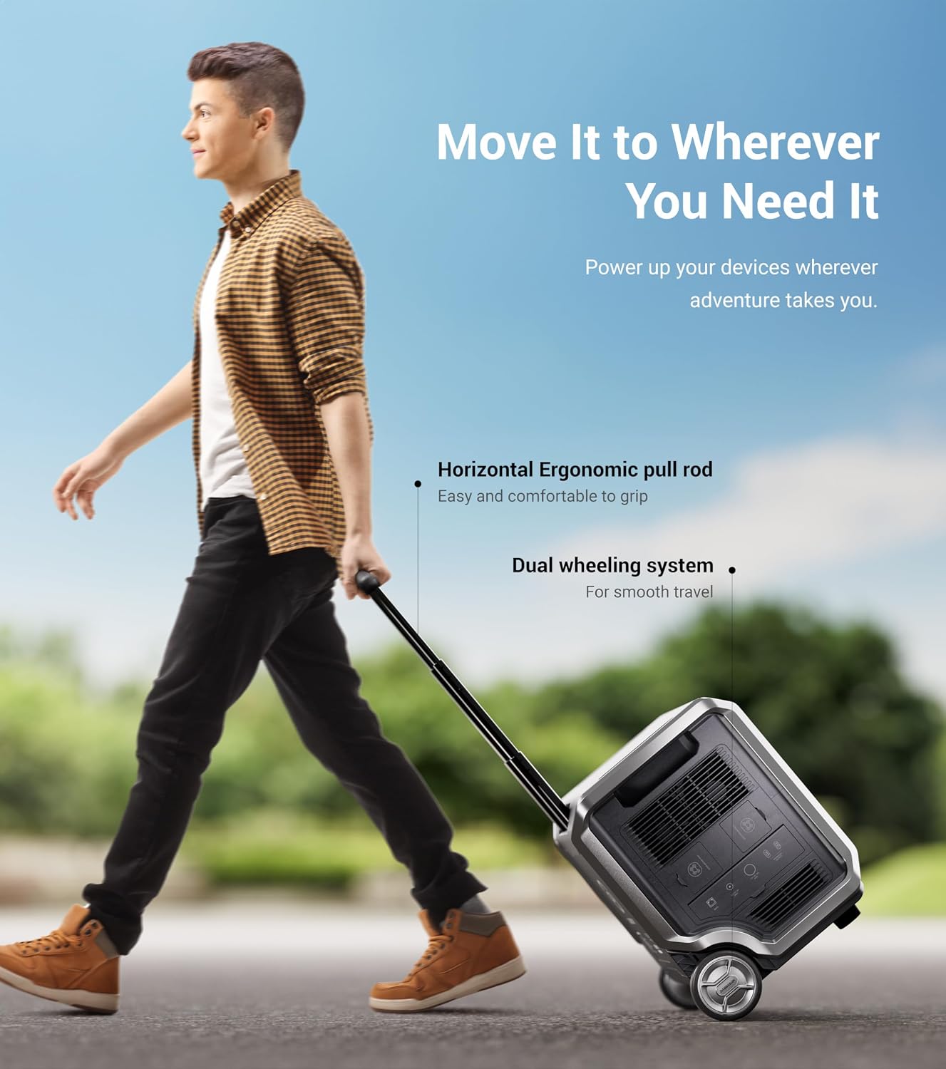 Dabbsson DBS3500 with DBS5300B Extra Battery, Total 8750Wh for Home Use, Emergency and Road Trip