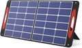 Magshion 100W Portable Folding Solar Panel Charger with USB Outputs for Family Camping Phones Tablets, High Efficiency Foldable Solar Panel for Battery Power Station Generator Black
