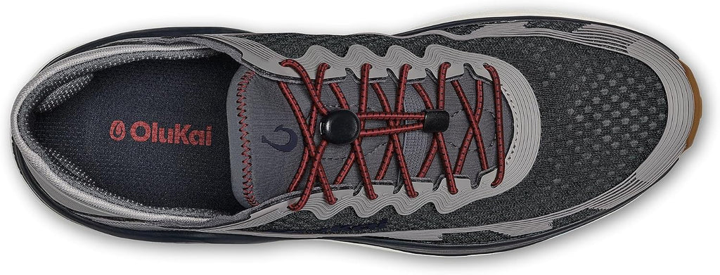 OluKai 'Ahi Men's Water Shoes, Cushioned & Quick-Drying Marine Sneaker, Breathable Mesh & Wet Grip Rubber Outsole for Boats, Docks & Wet Surfaces