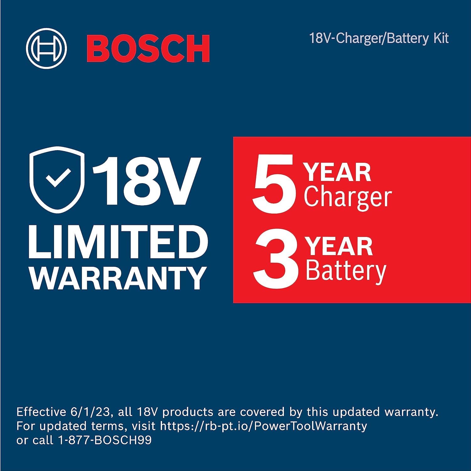 Bosch GXS18V-13N24 18V Starter Kit with (2) CORE18V® 8 Ah High Power Batteries and (1) 18V 16 Amp Battery Turbo Charger