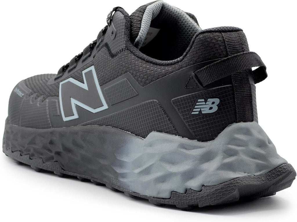 New Balance Fresh Foam Cremorne Composite Toe Safety Shoes for Men - Non Slip, Electrical Hazard - Black/Grey, Low Rise