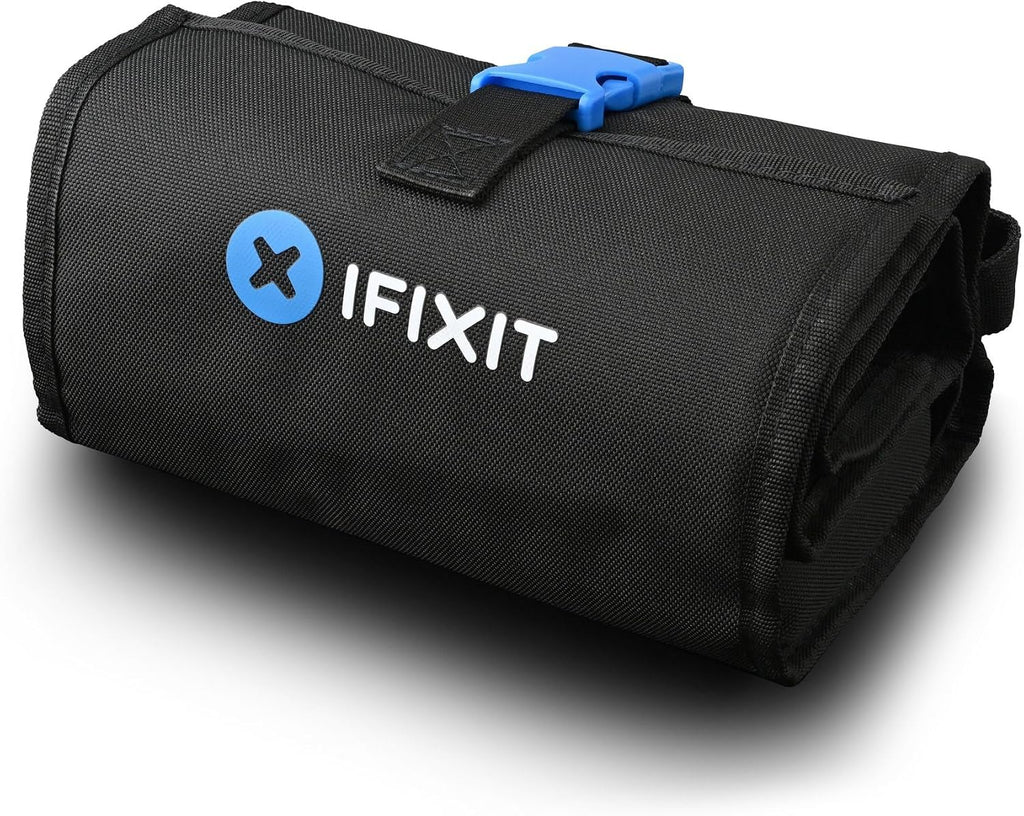 iFixit FixHub Soldering Toolkit - Complete Set, Portable Quick Heat-Up, Wire Strippers, Flush Cutters, Lead-Free Solder, Splint, Work Mat