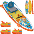 iTAOSTAR Pets 8'×29' / 11'×35' / 11'6'×34'/11'×34' Inflatable Paddle Board, One-Stop Premium SUP Accessories, Extra Wide Paddle Board for More Balance, Tailored Fins for More Fun