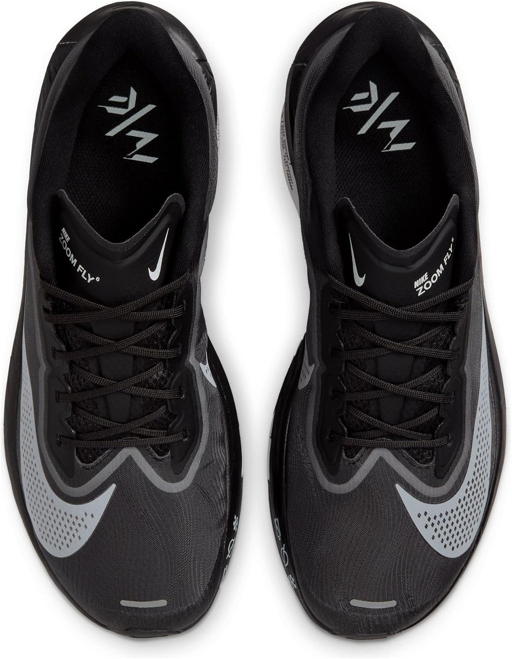 Nike Zoom Fly 6 Men's Road Racing Shoes (FN8454-001, Black/Light Smoke Grey/White) Size 12